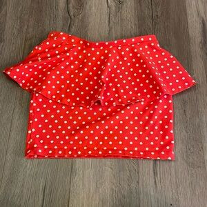 Retro Pin-Up Style Mini Skirt